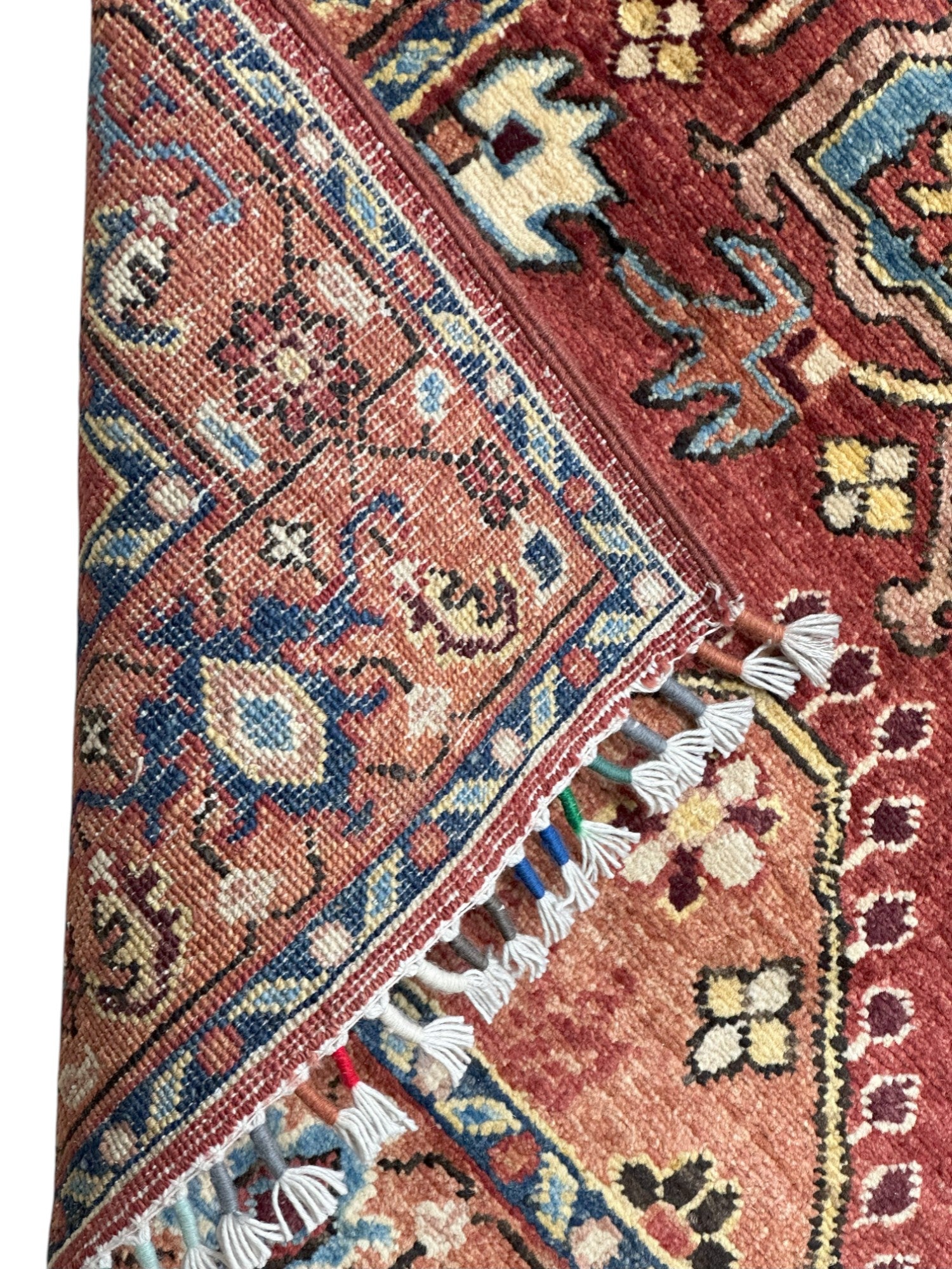 Hand-Knotted Afghani Chobi Super Kazak Wool Rug – 2’6″ x 10’1″