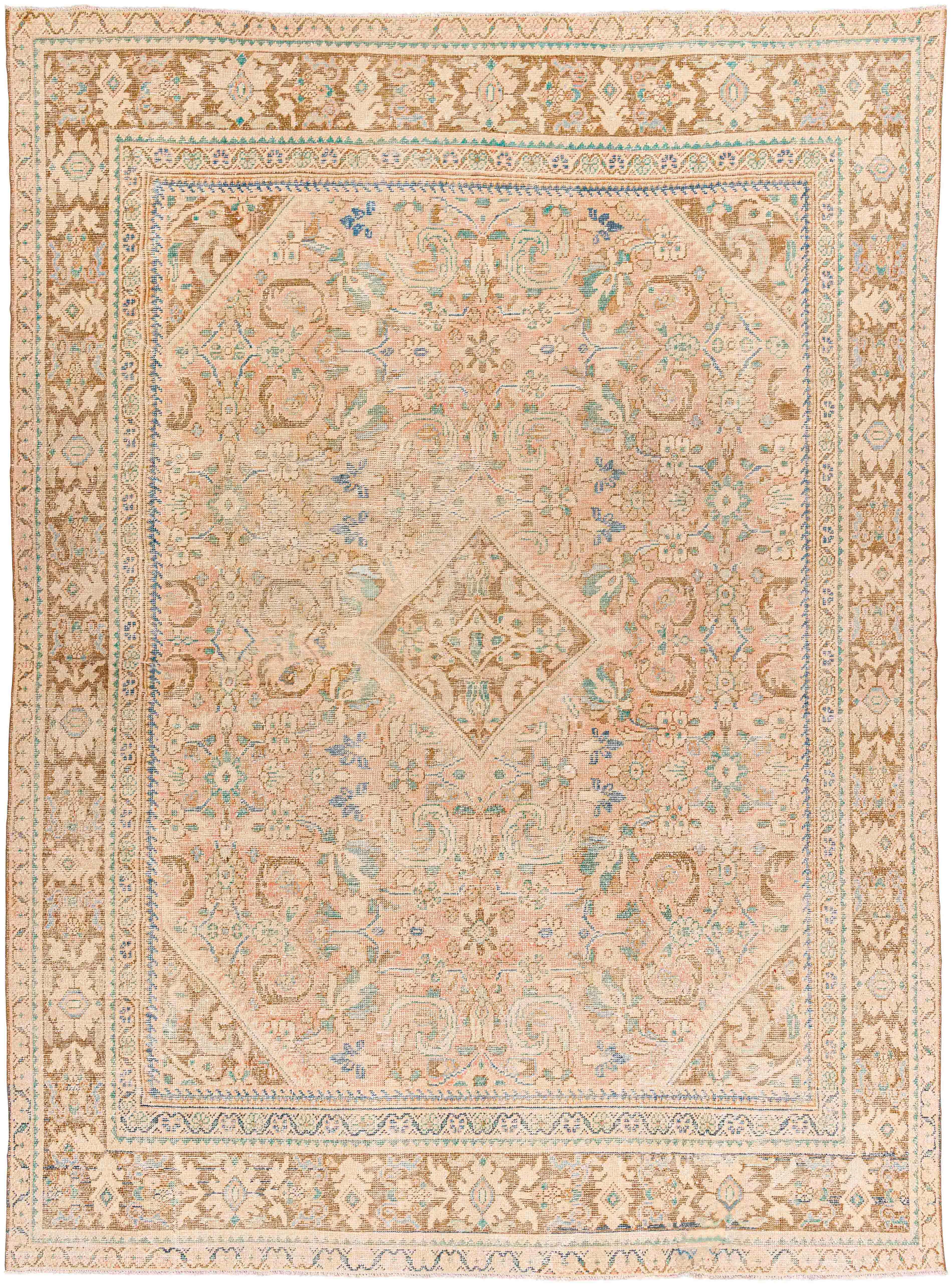Surya Antique One of a Kind AOOAK-1771 9'4" x 12'6" Area Rug + Free Premium Rug Pad