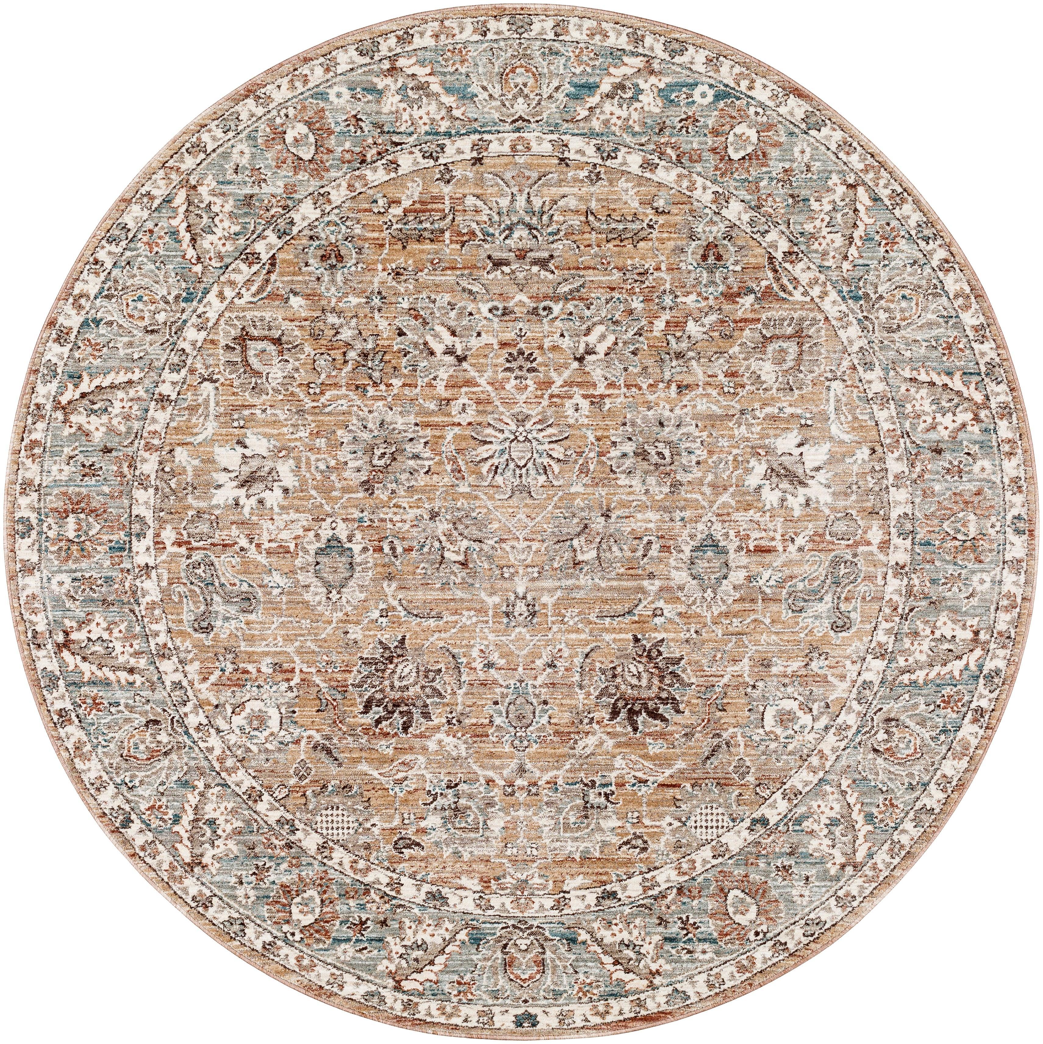 Surya Carlisle CSI-2300 5'3" Round Rug