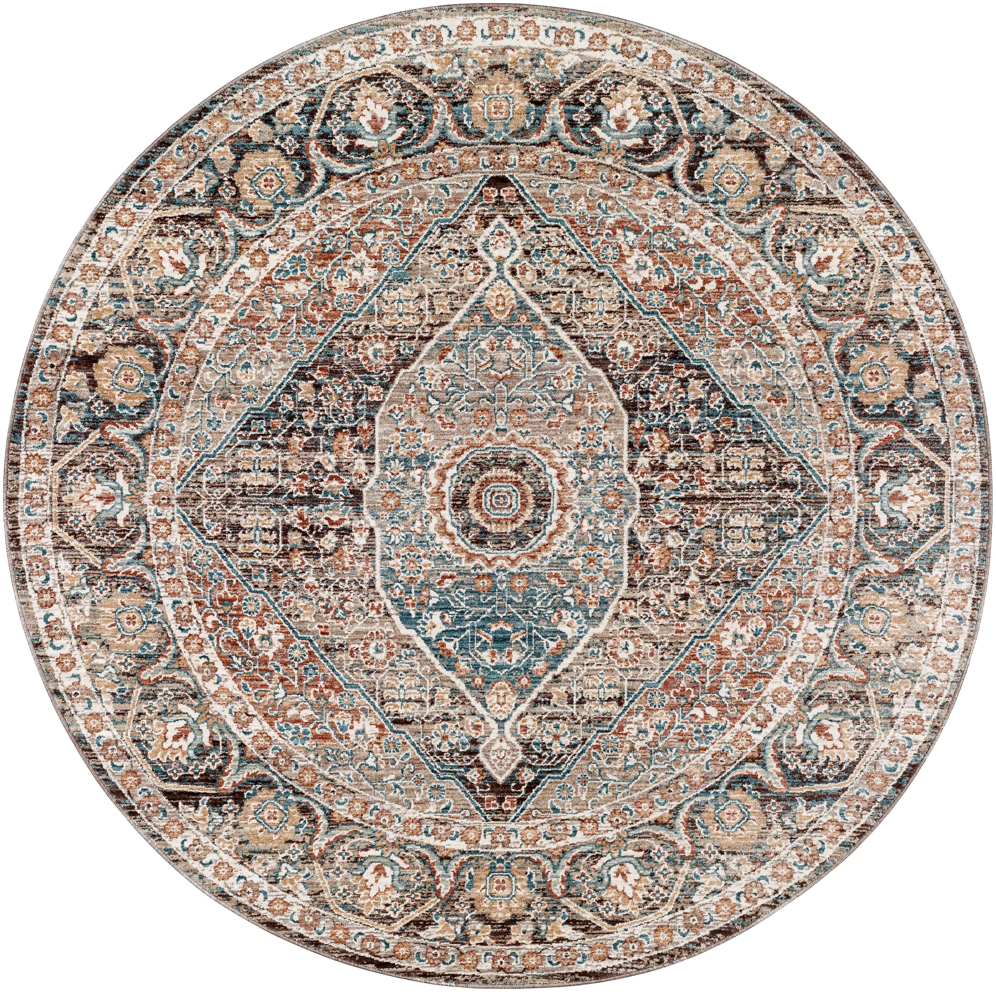 Surya Carlisle CSI-2307 5'3" Round Rug