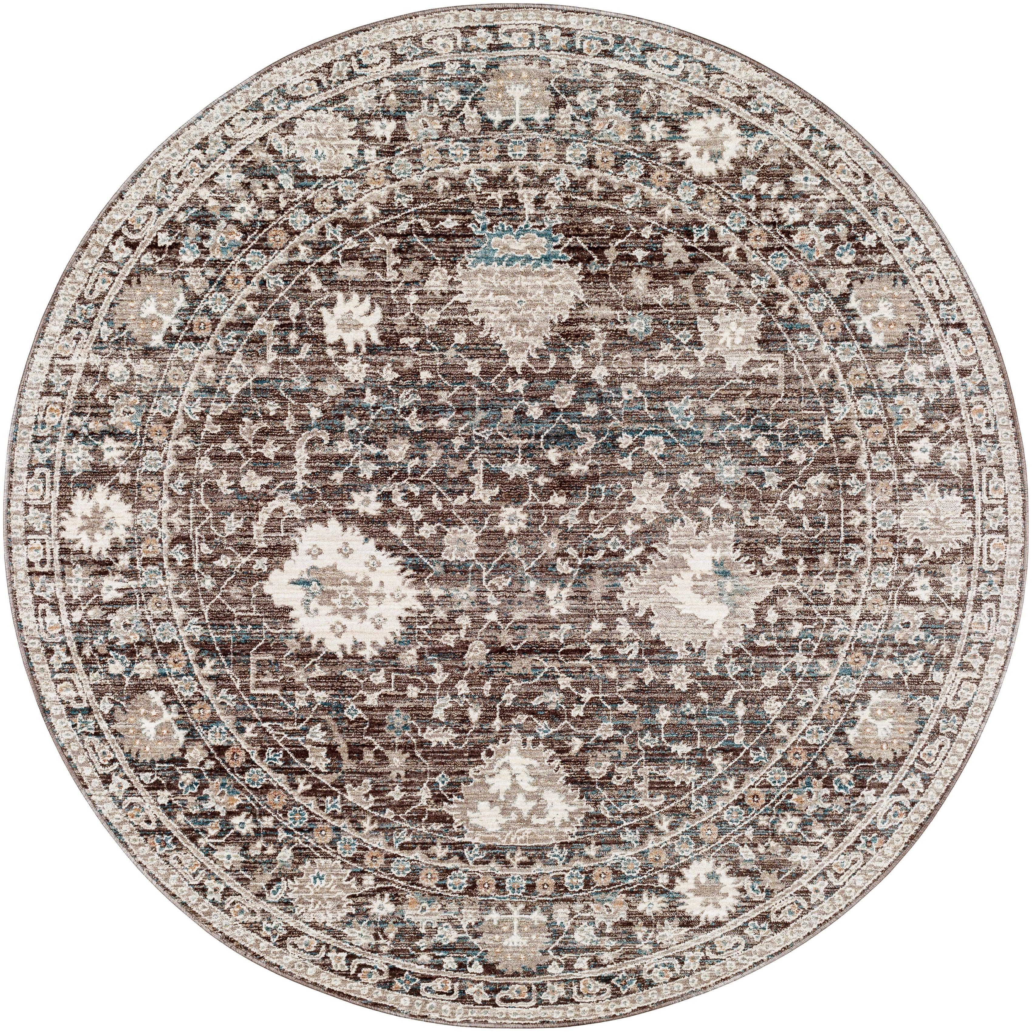 Surya Carlisle CSI-2308 5'3" Round Rug