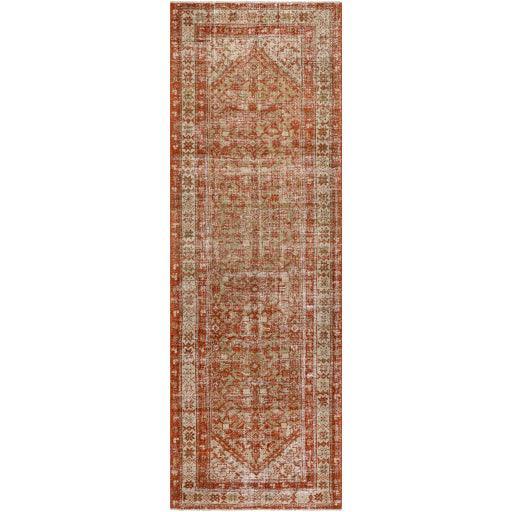 Surya Antique One of a Kind OOAK-1263 3'4" x 9'9" Rug