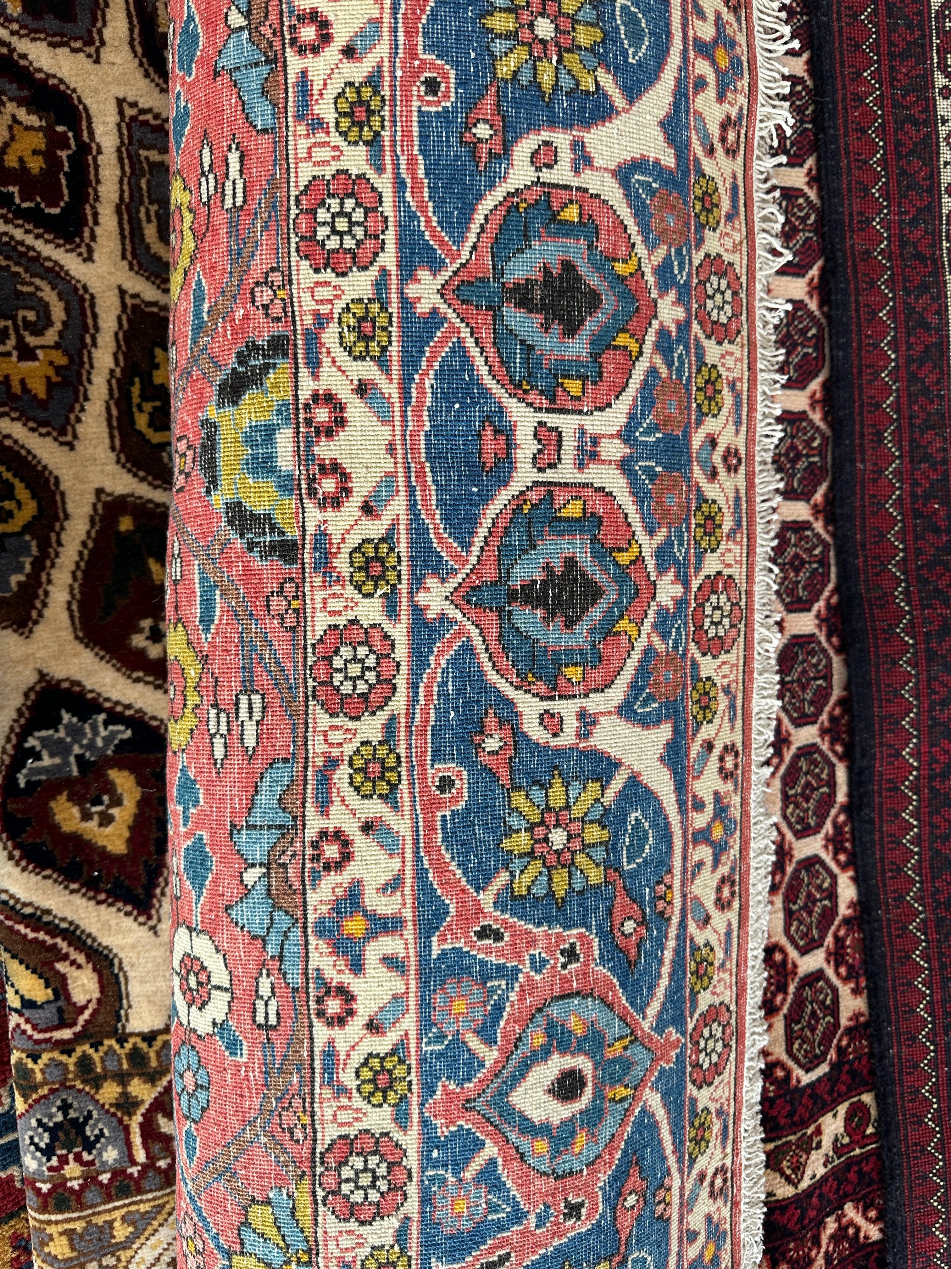 One-of-a-Kind Weramin Cork Wool Rug 5’ x 7’