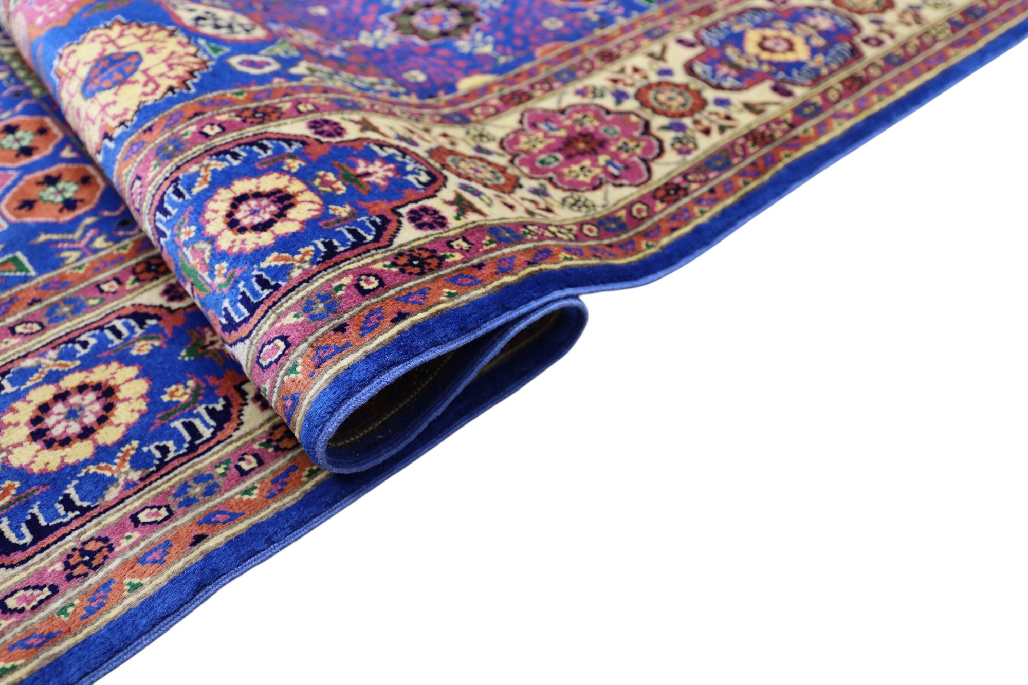 Hand-Knotted Afghani Mamluk Wool Rug – 5’0″  x  7’2″
