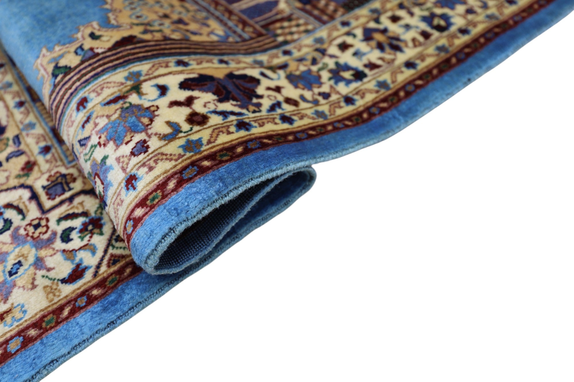 Hand-Knotted Afghani Wool Prayer Rug – 2’10″  x  4’2″