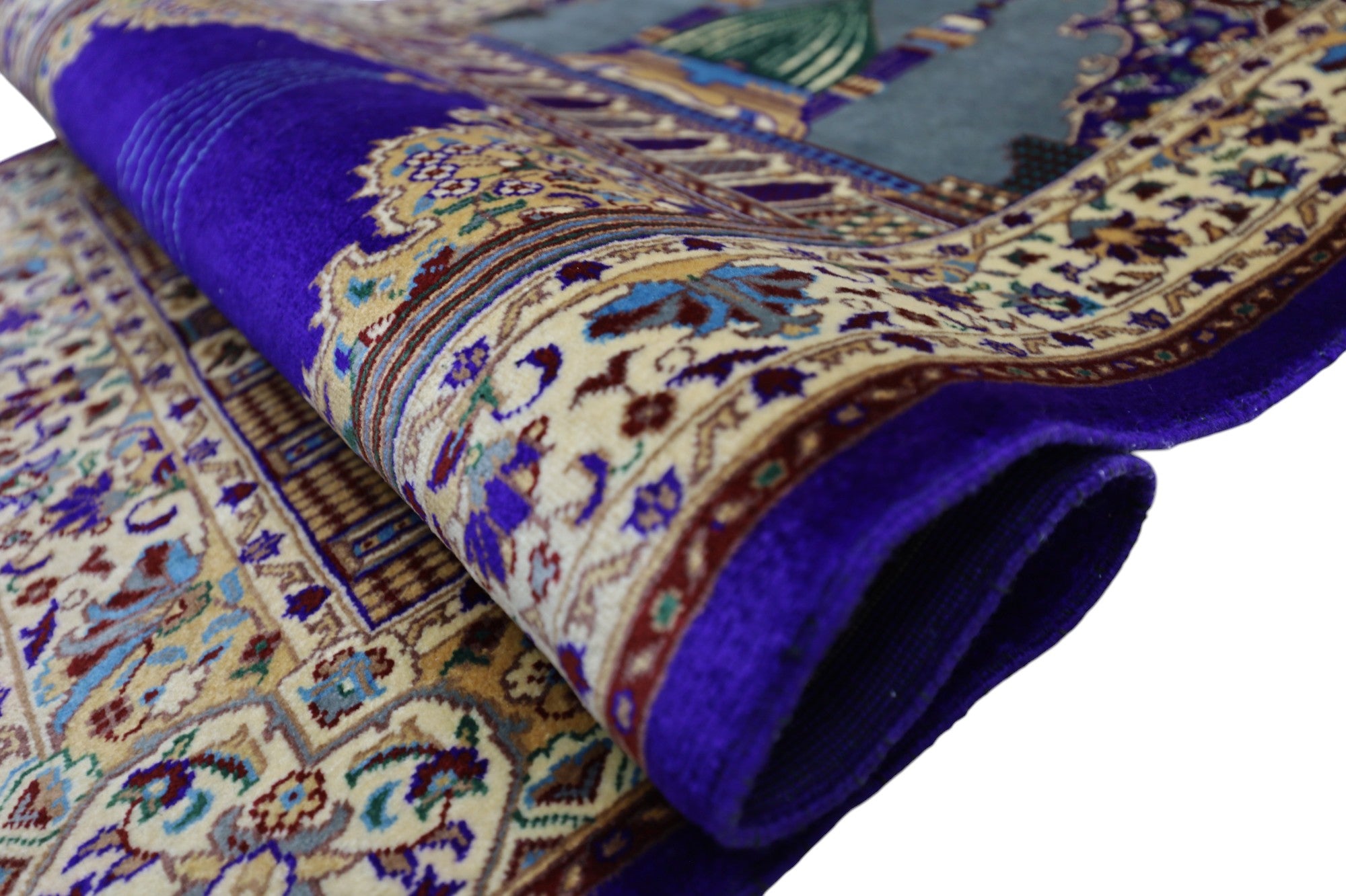 Hand-Knotted Afghani Wool Prayer Rug – 2’9″  x  4’4″
