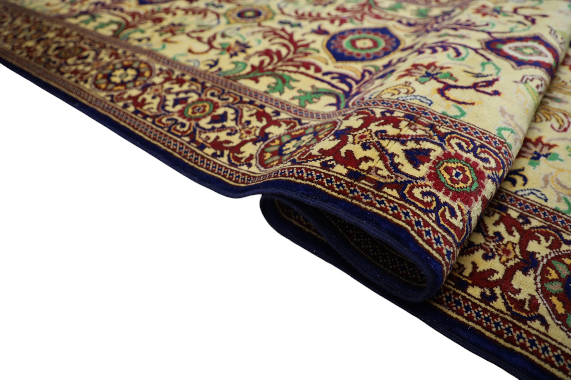 Hand-Knotted Afghani Cheshm Wool Rug – 2’11″  x  16’3″
