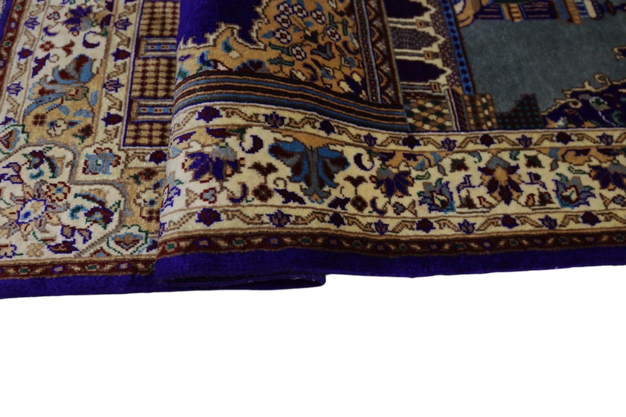 Hand-Knotted Afghani Wool Prayer Rug – 2’10″  x  4’4″