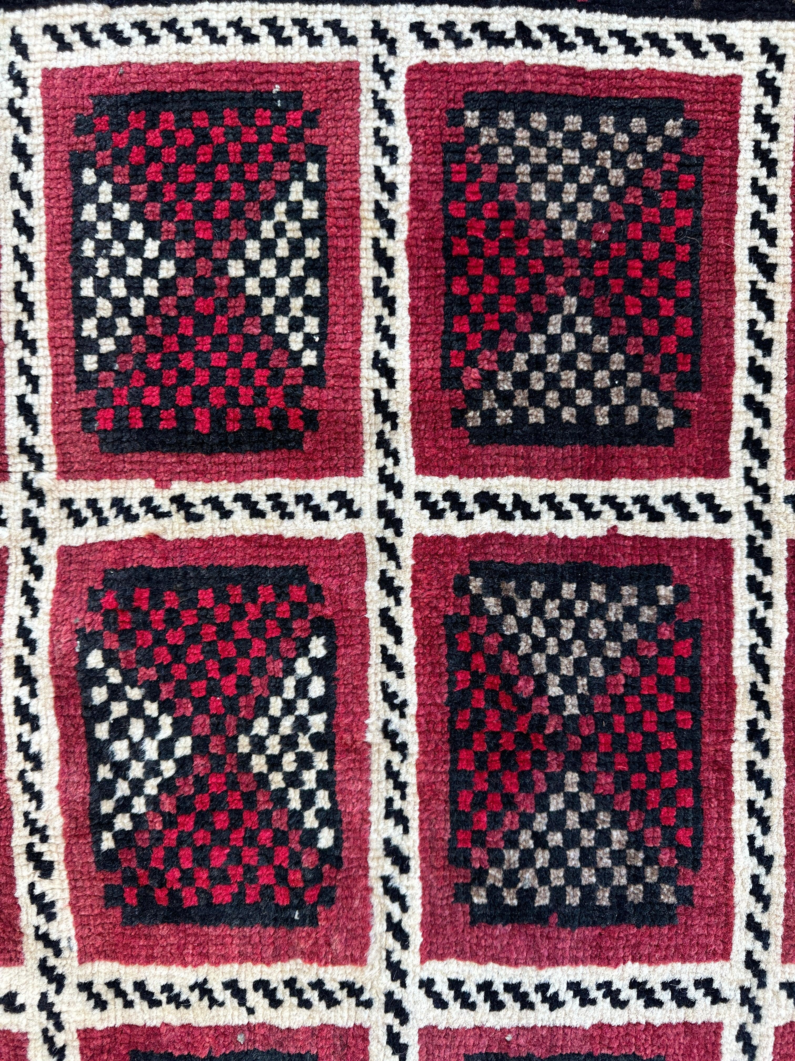 Hand-knotted Persian Tribal Khorramabad Wool Rug 4’3” x 6’10”