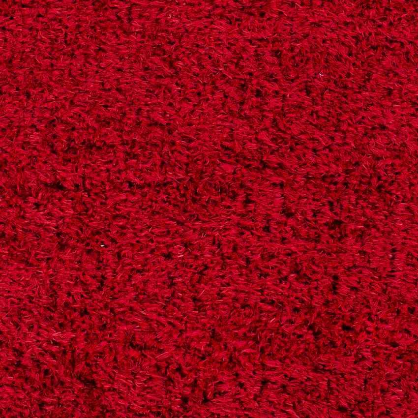 Abraham Modern Bright Red Area Rug