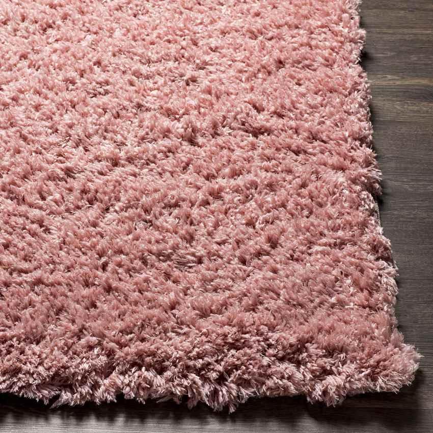 Abraham Modern Pink Area Rug