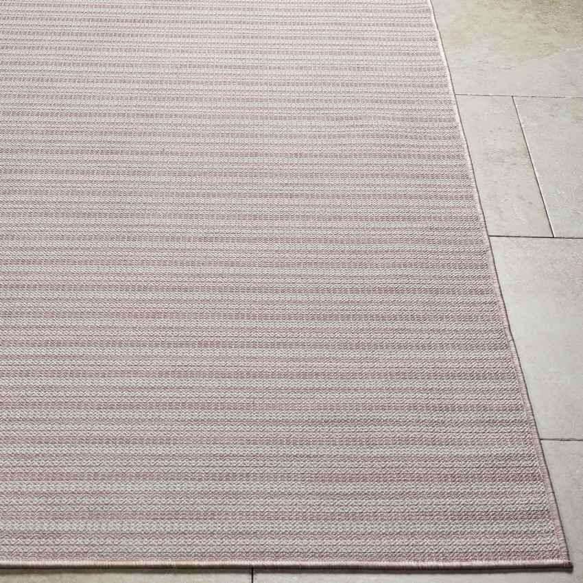 Acheri Modern Pale Pink Area Rug