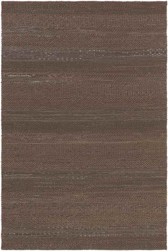 Adairsville Rustic Dark Brown Area Rug