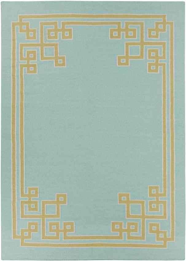 Adrian Modern Aqua Area Rug