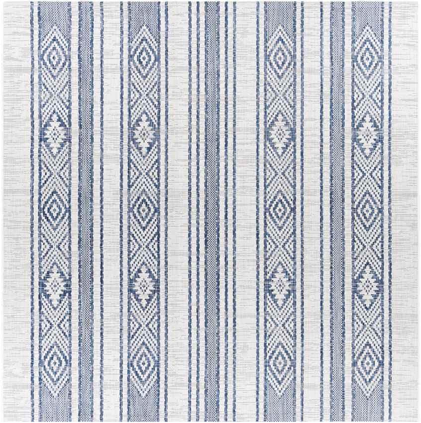 Aerdt Global Pale Blue Area Rug