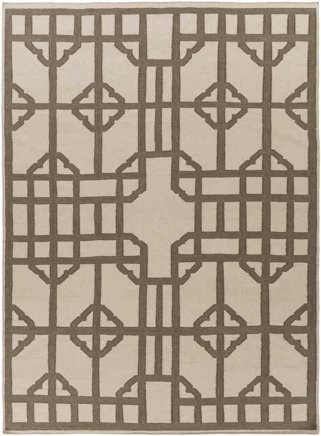 Alakanuk Modern Beige/Brown Area Rug