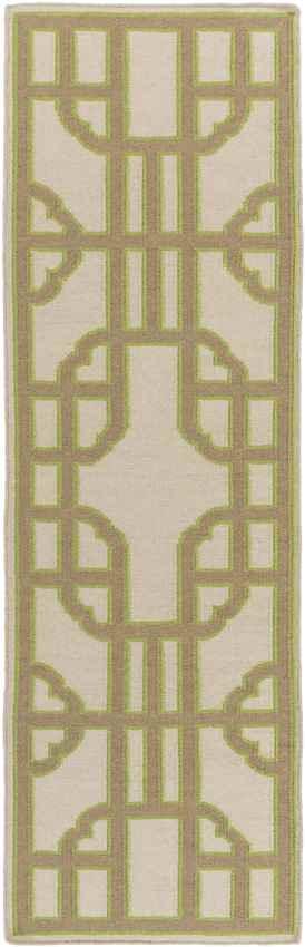 Alakanuk Modern Light Olive Area Rug