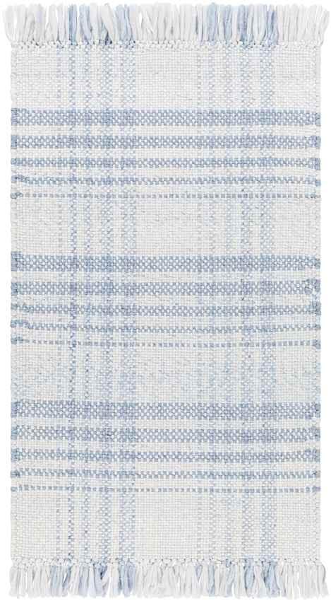 Alessia Cottage Sky Blue/Ivory Area Rug