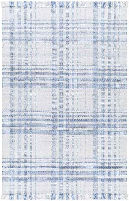 Alessia Cottage Sky Blue/Ivory Area Rug