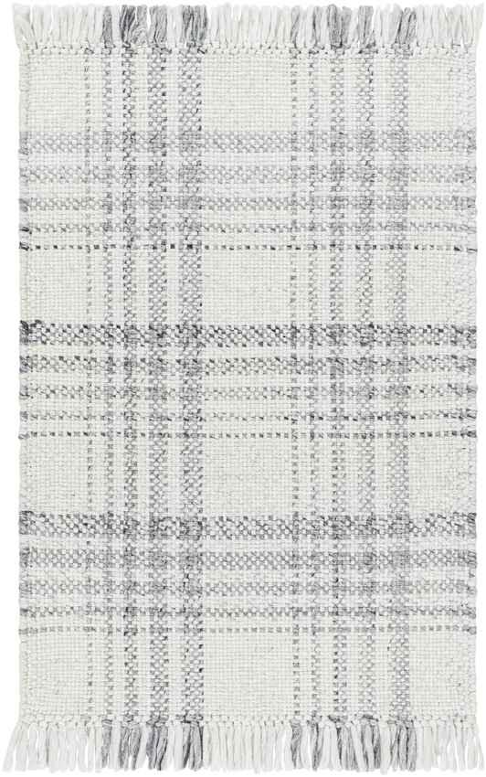Alessia Cottage Slate Gray/Ivory Area Rug