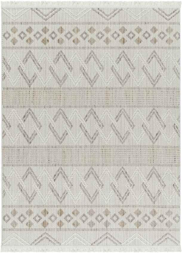 Alysa Global Off-White/Brown Area Rug