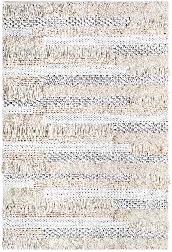 Aman Bohemian Light Beige Area Rug