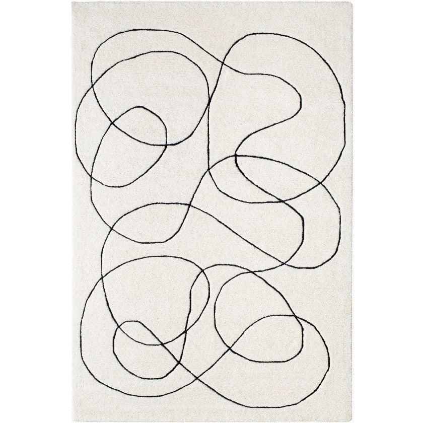 Annissa Modern Cream Area Rug