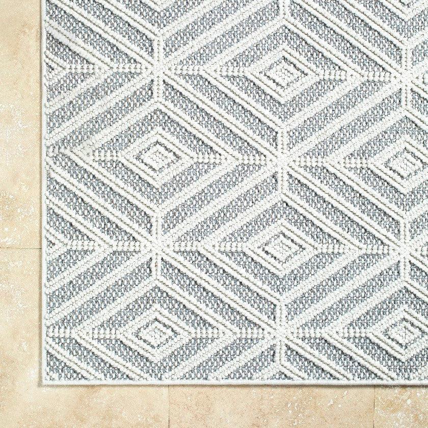 Antwon Modern Light Gray/Ivory Area Rug