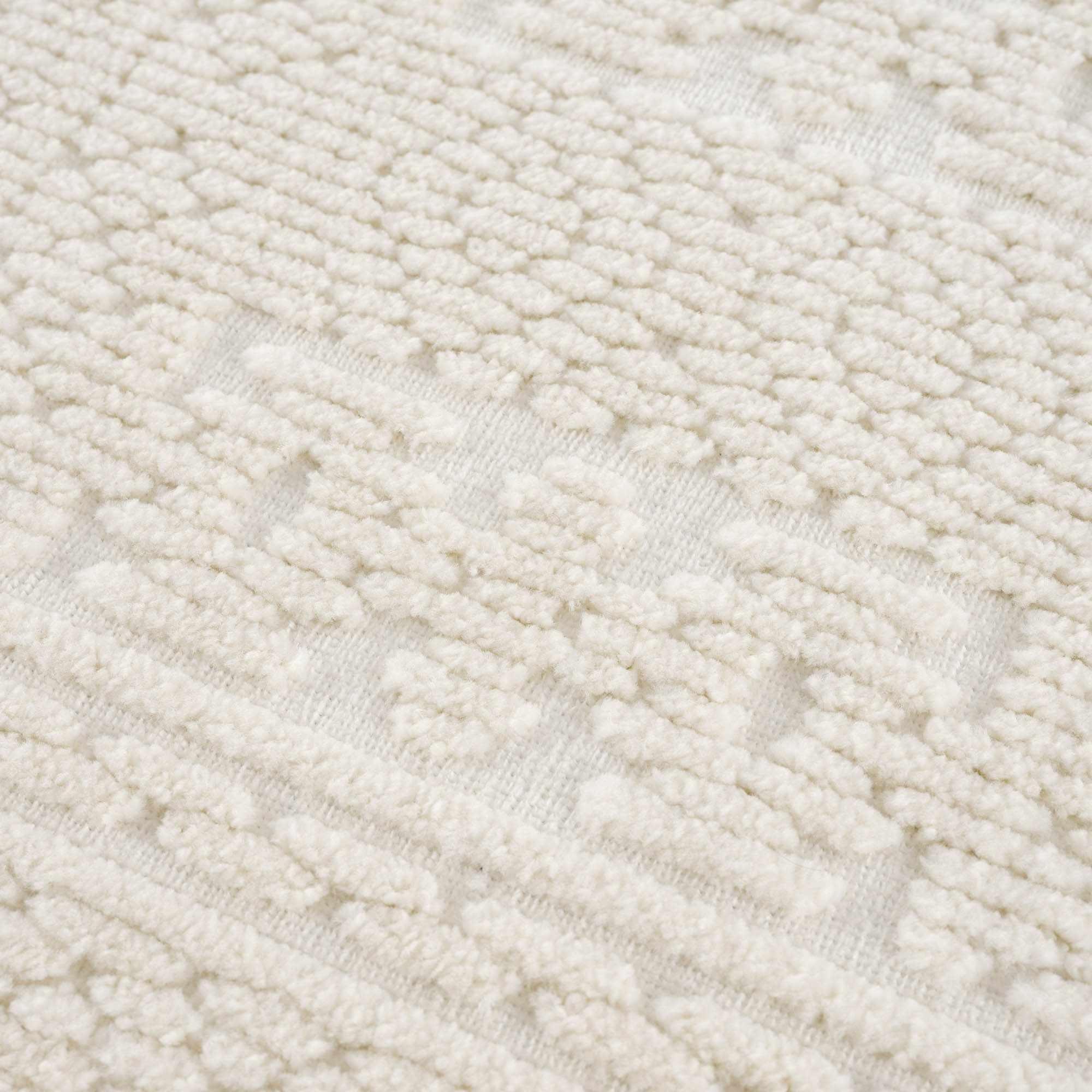 Bahar Cream Washable Area Rug