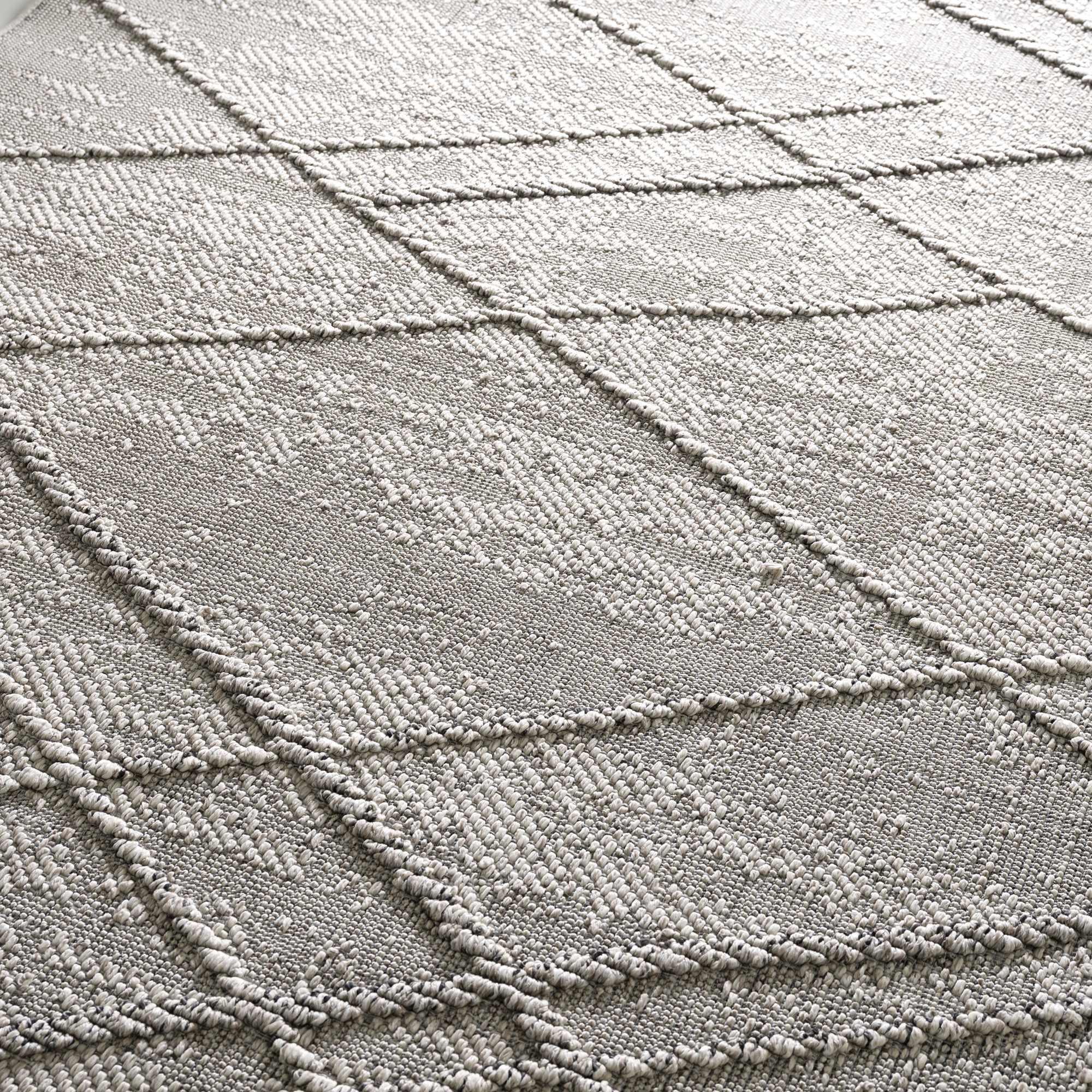 Baqer Bone & Taupe Area Rug