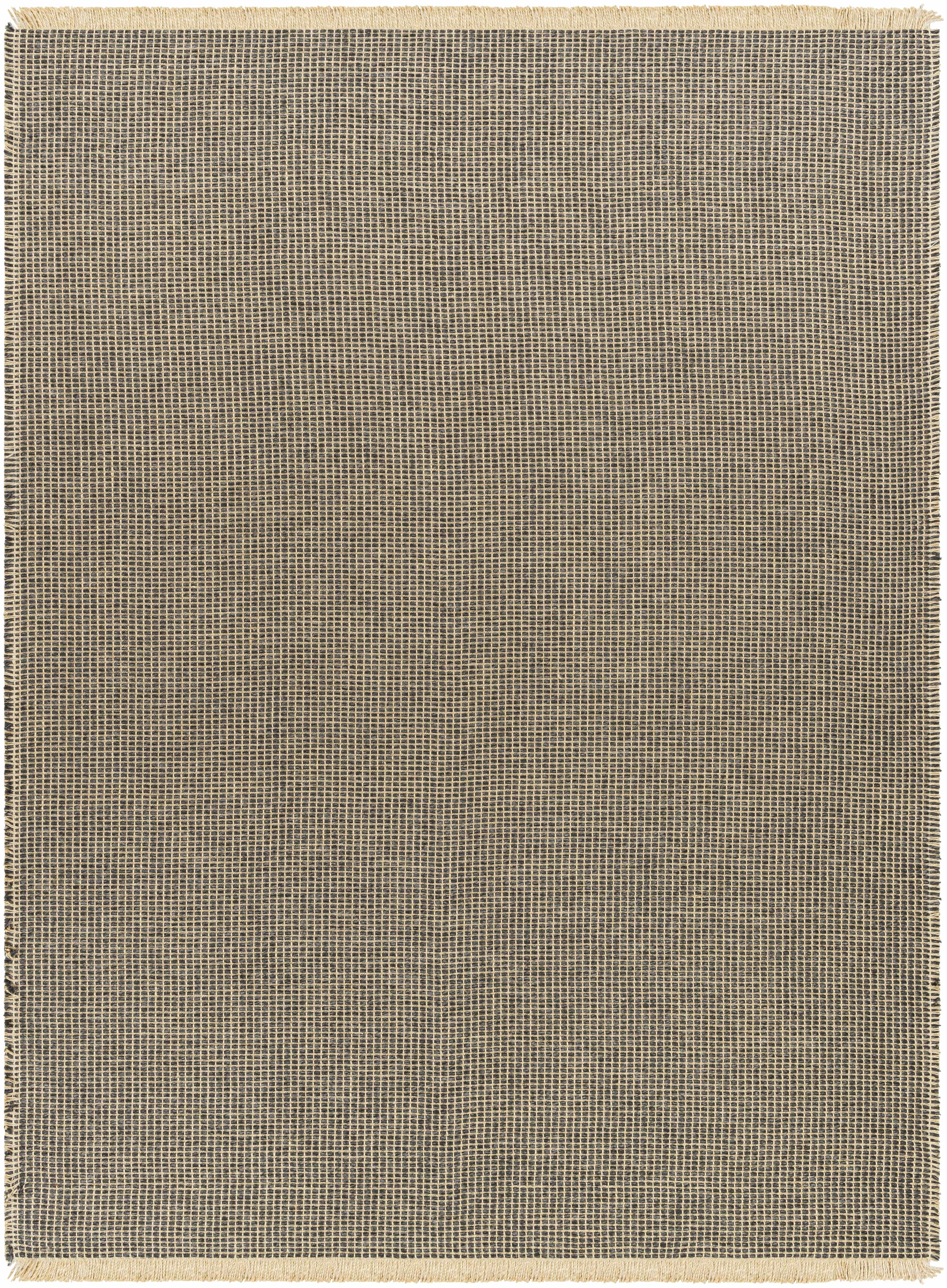 Kimi Jute Black Area Rug - Surya X Becki Owens