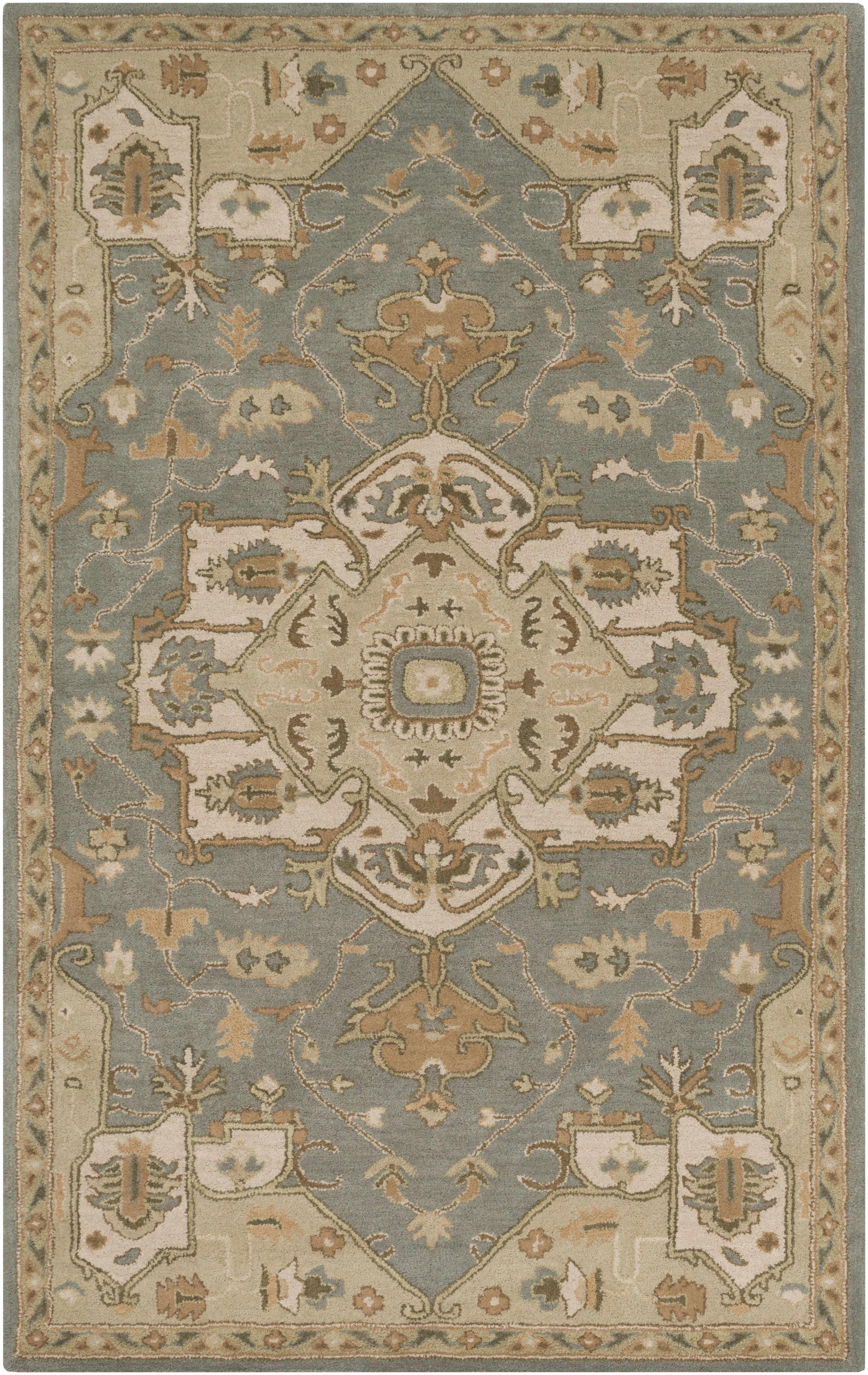 Broomfield Gray 1144 Wool Area Rug