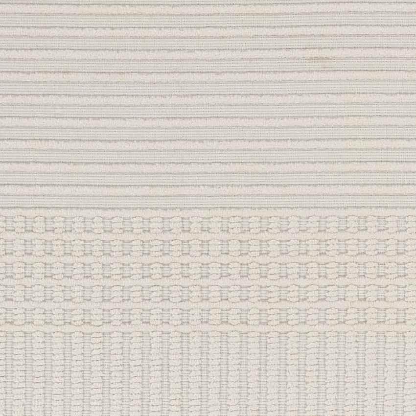 Burkesville Modern Ivory Washable Area Rug