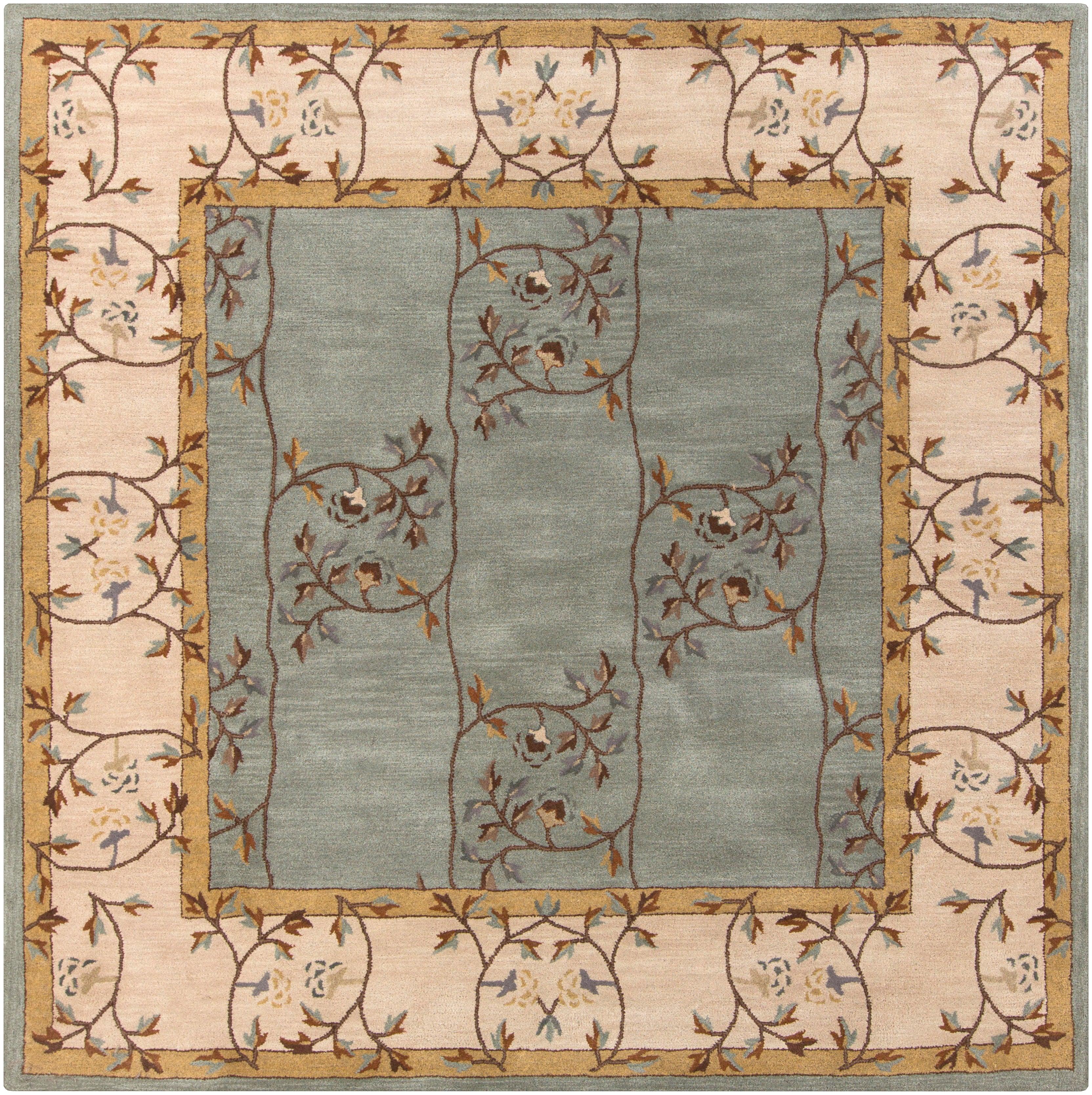 Surya Caesar CAE-1100 9'9" Square Rug