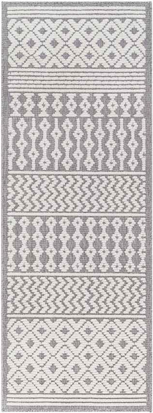Carrsville Cottage Gray Washable Area Rug