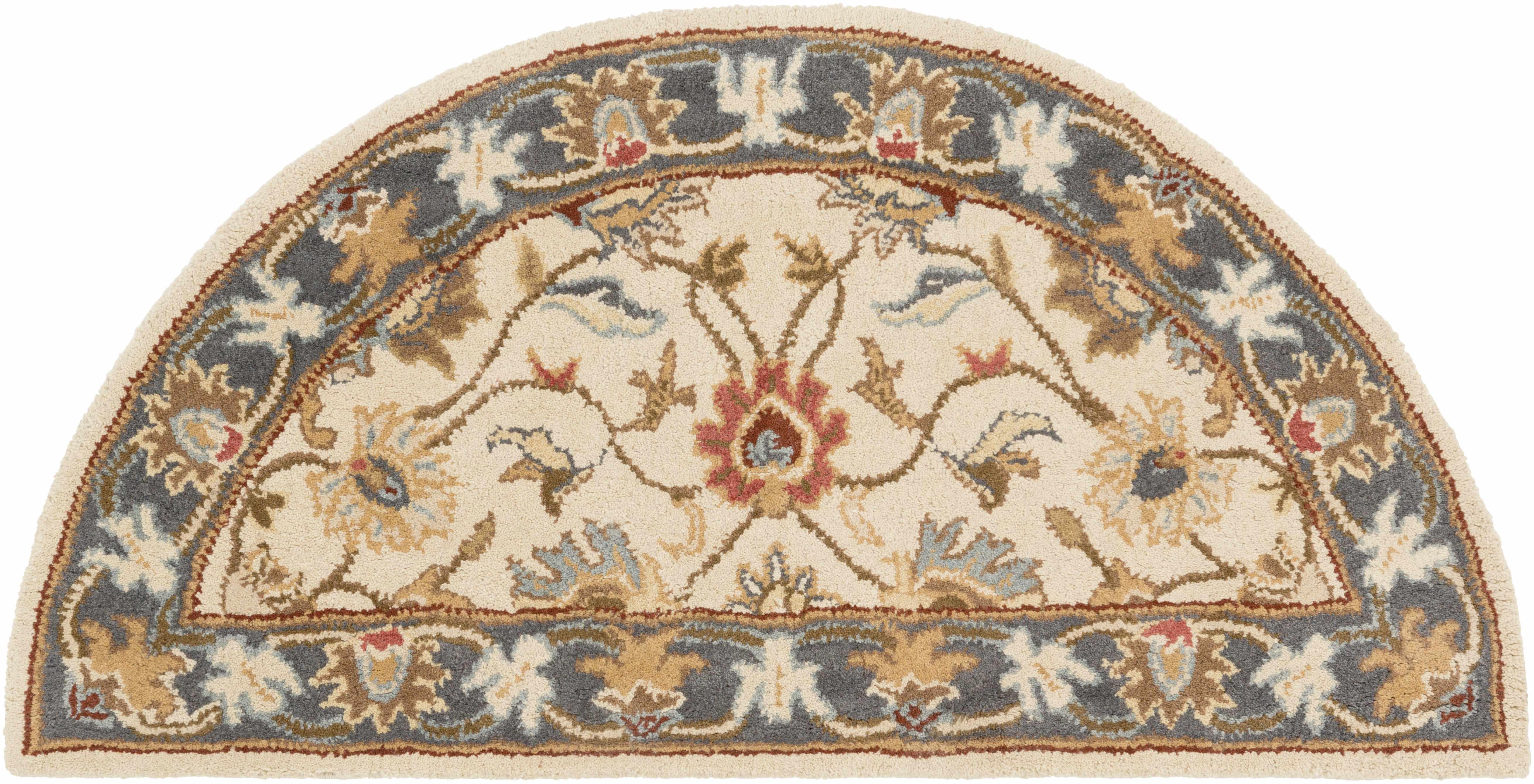 Cherryfield 1125 Yellow&Sage Wool Rug