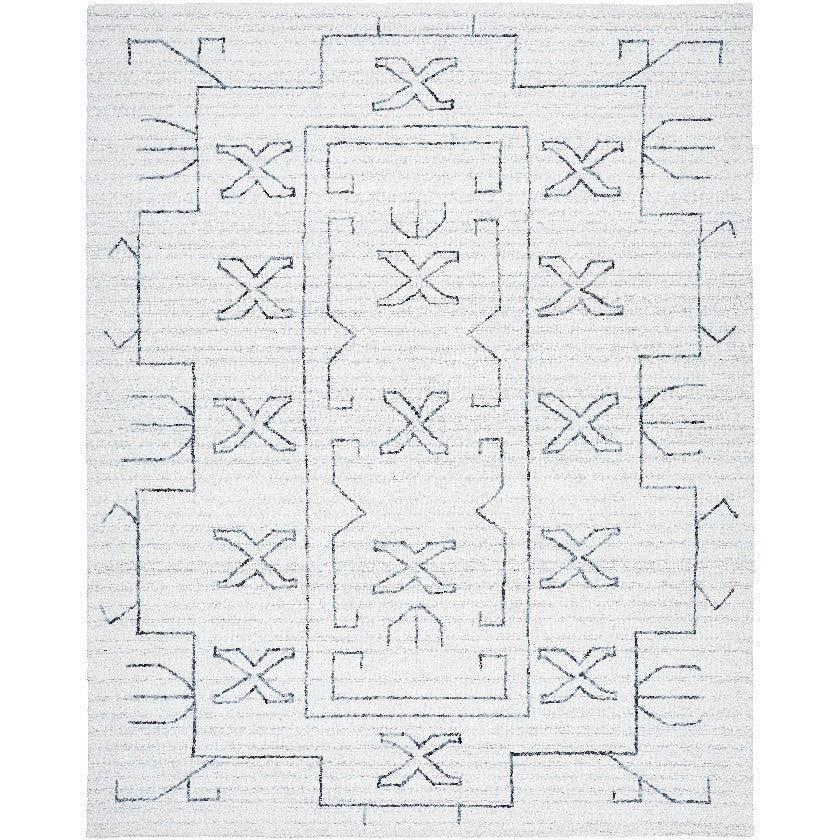 Deann Modern Light Slate Area Rug