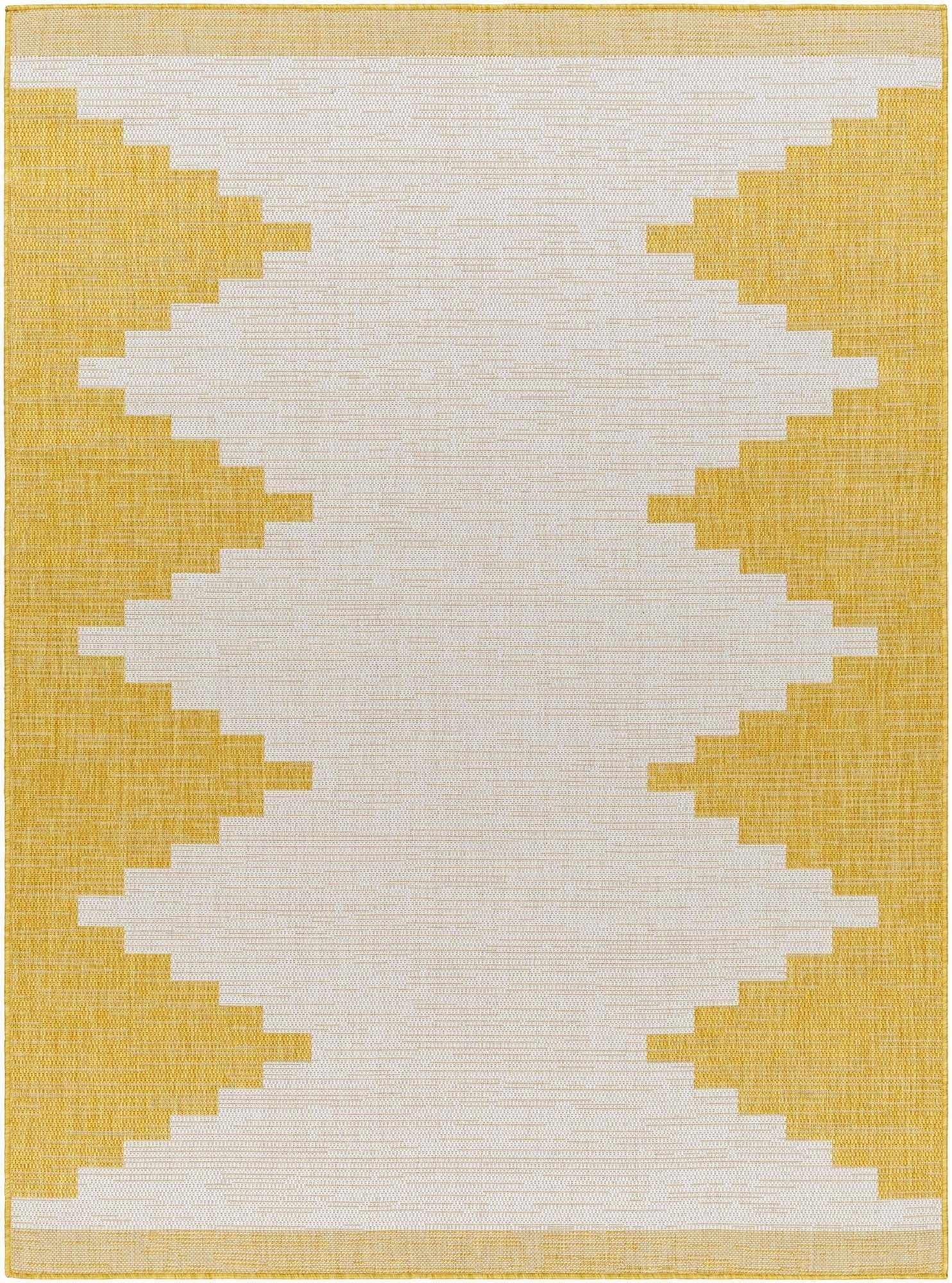 Djugun Yellow Outdoor Rug
