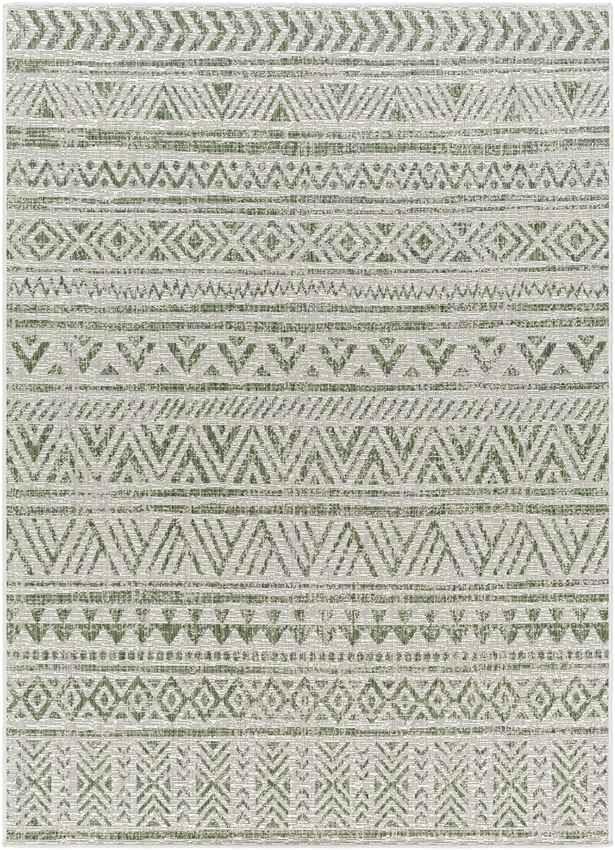 Goff Global Moss Green Area Rug