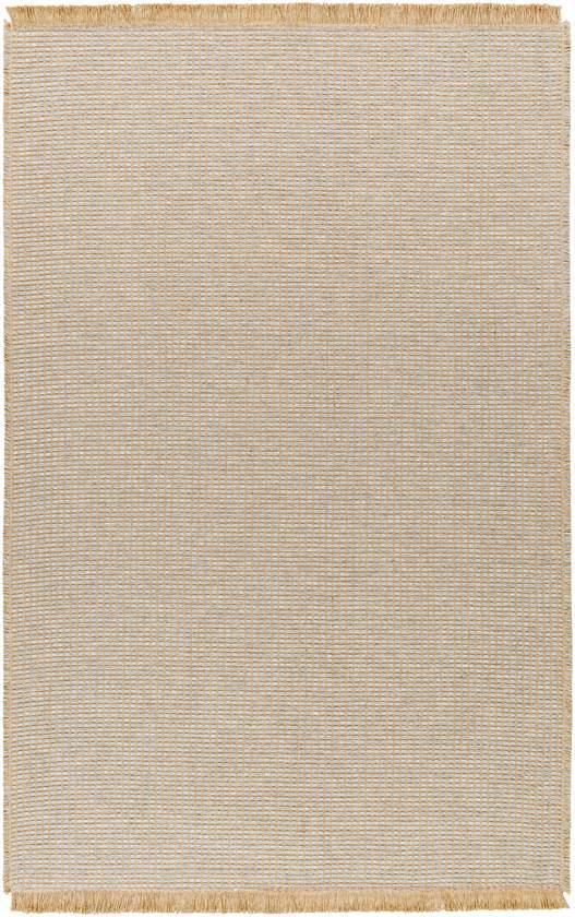 Hendy Solid and Border Gray Area Rug