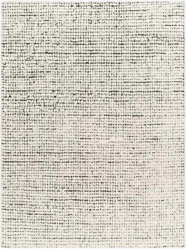 Lajoy Modern Ivory/Black Area Rug