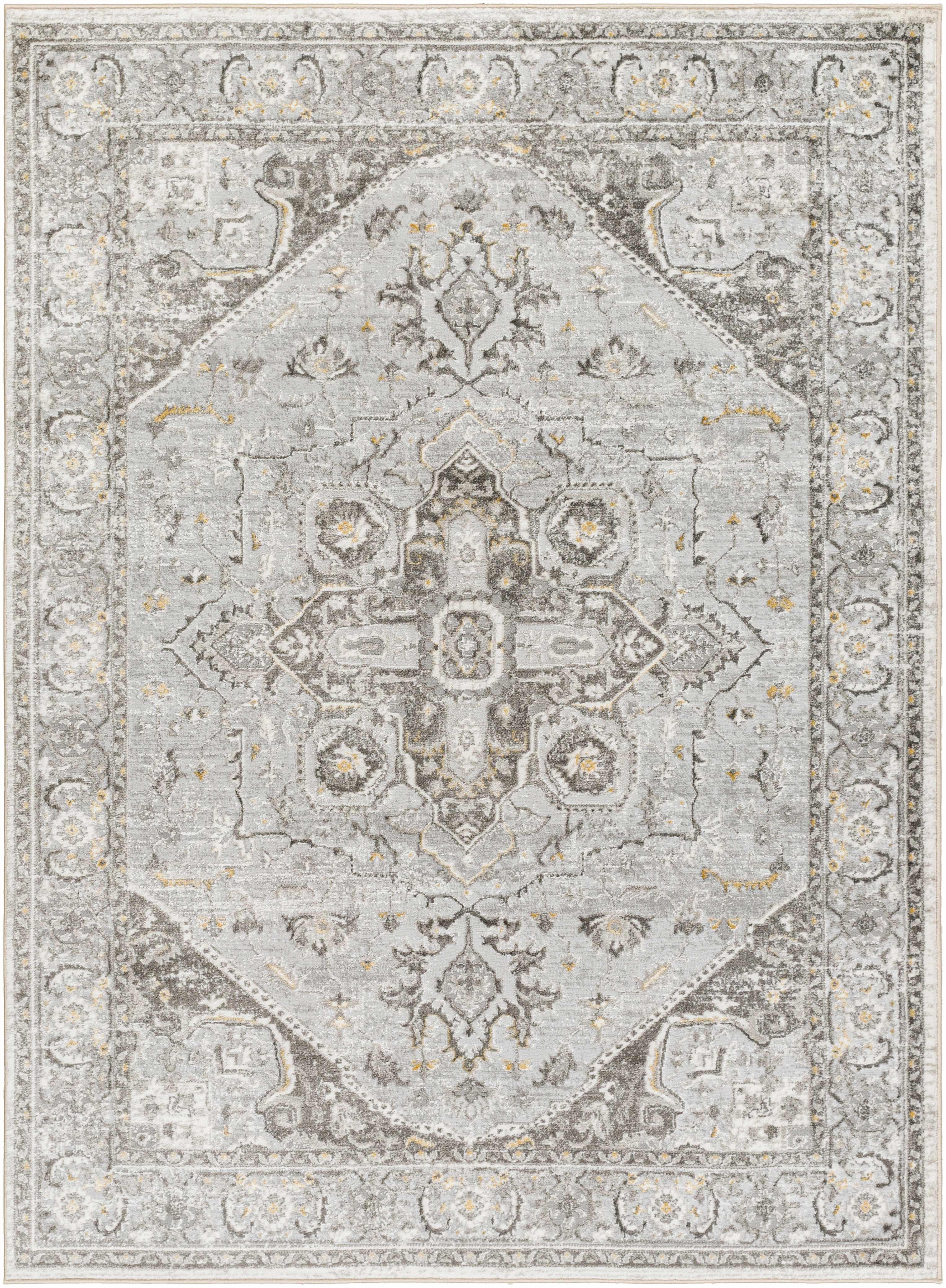 Liverpool Light Gray Area Rug
