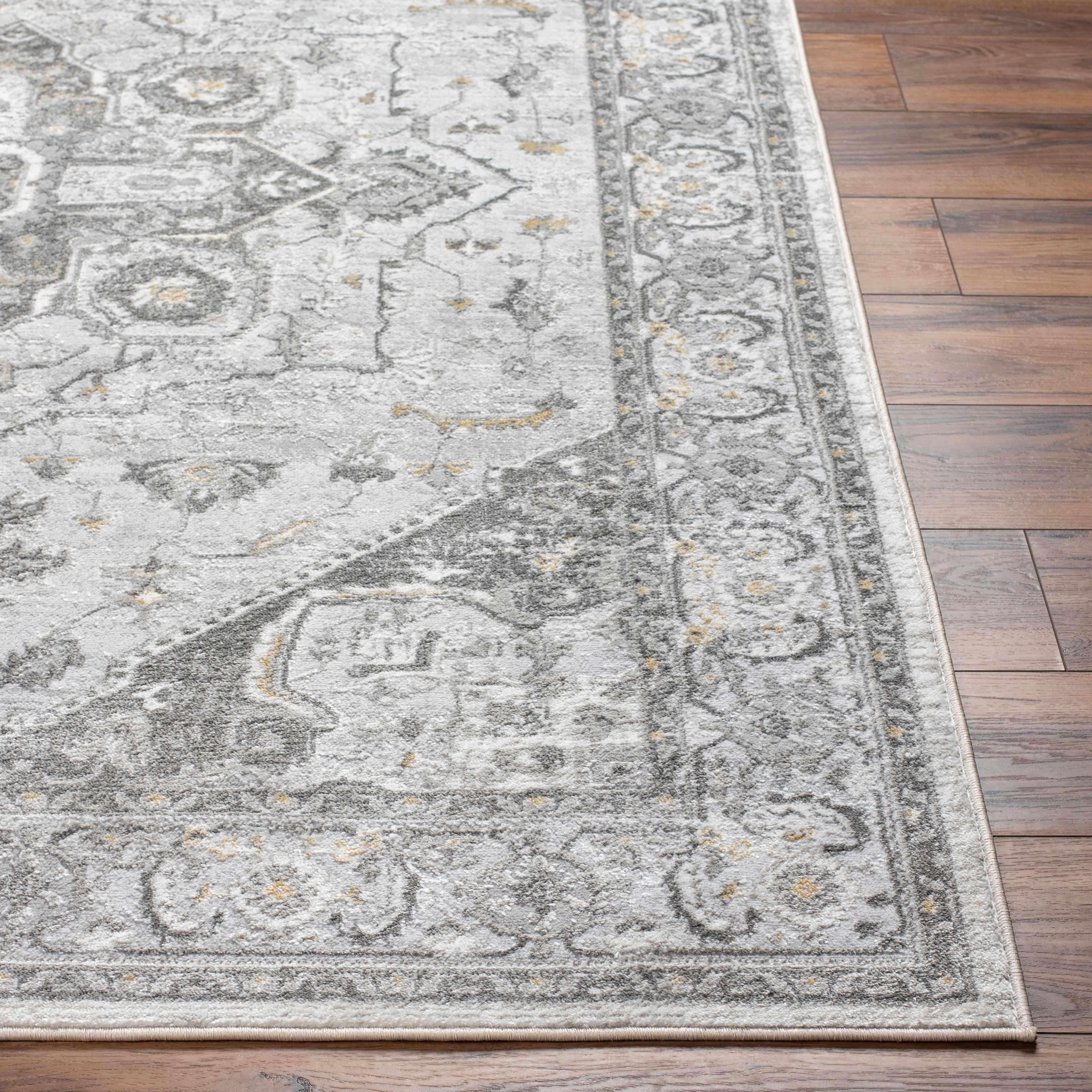 Liverpool Light Gray Area Rug