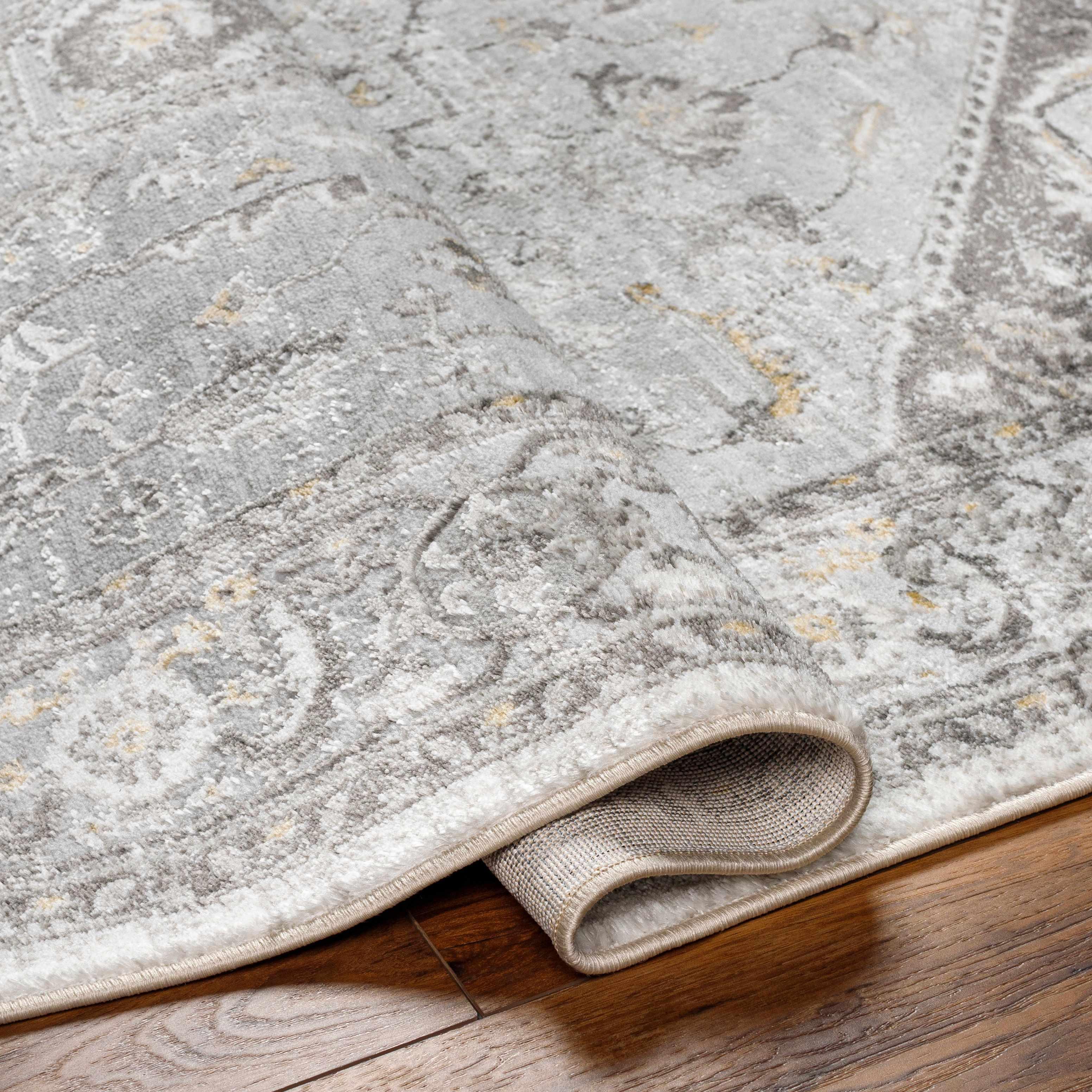 Liverpool Light Gray Area Rug