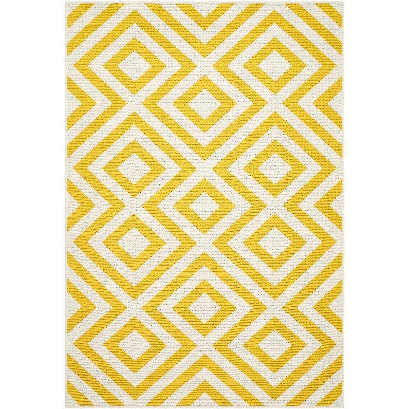 Maya Modern Saffron Area Rug