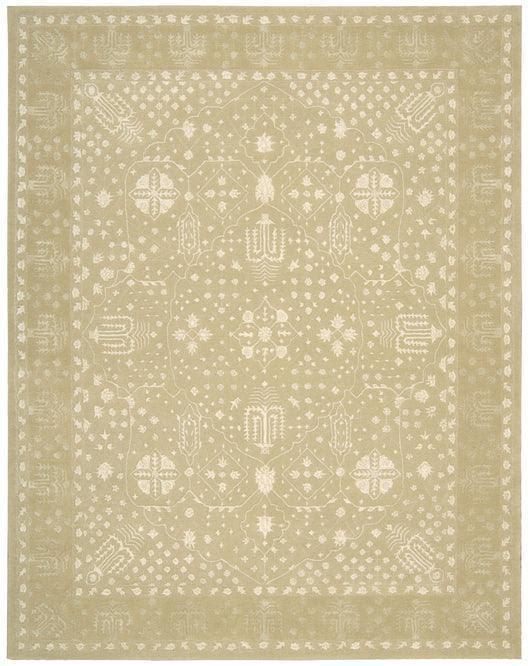 Nourison Symphony SYM09 Gold Oak Area Rug 5’6” x 7’5”