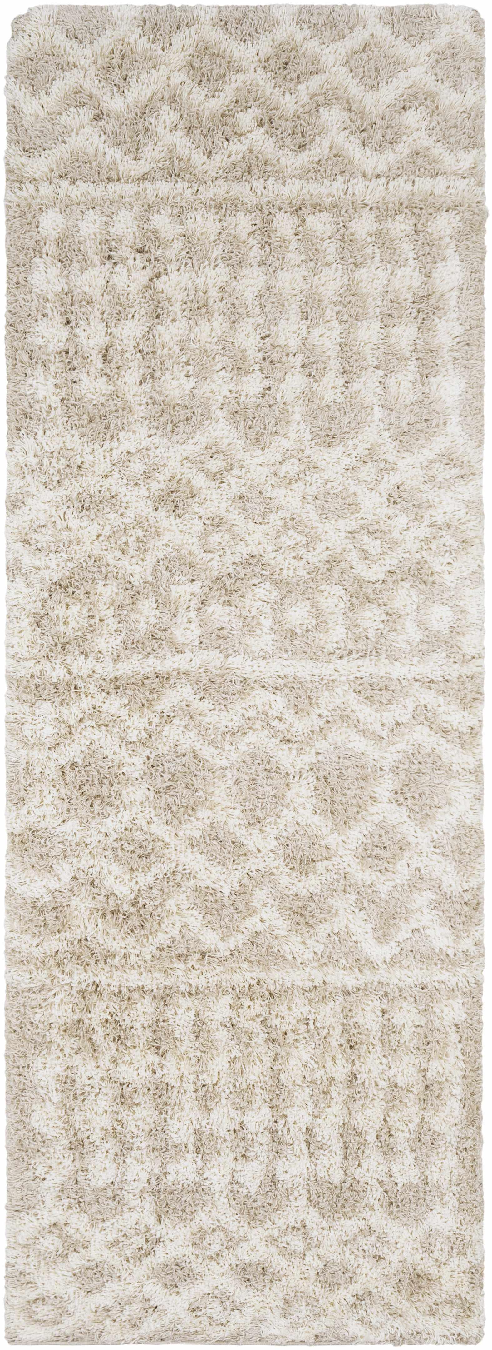 Prompton Cream Plush Area Rug
