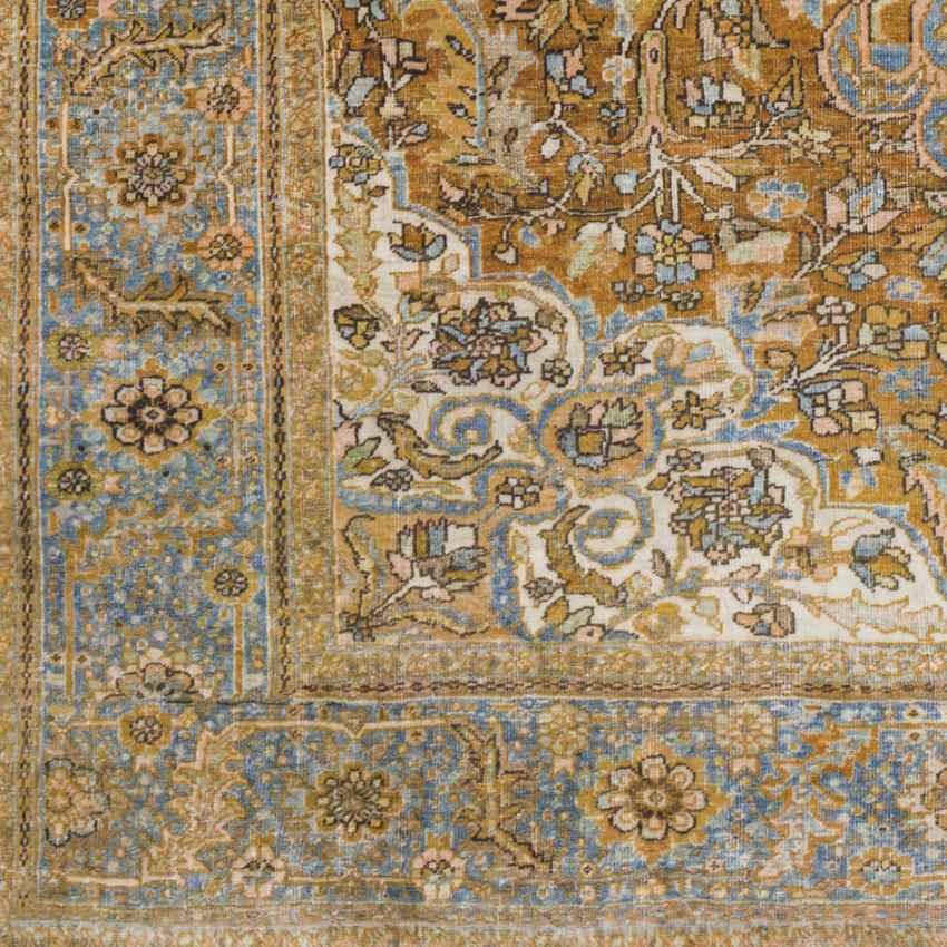 St Francisville Traditional Camel Washable Area Rug