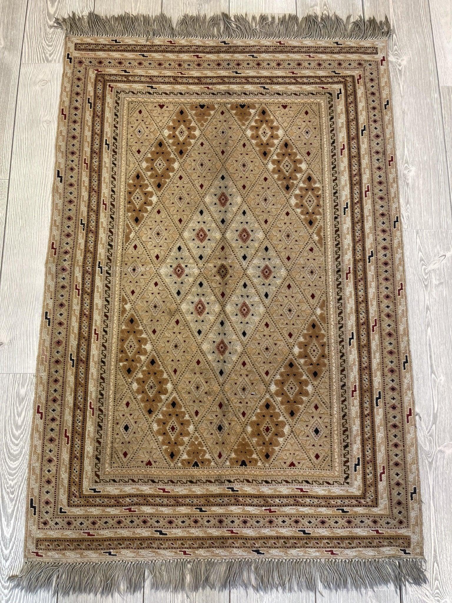 Super Beautiful I Afghani Kilim Rug 1'4''x2'8''