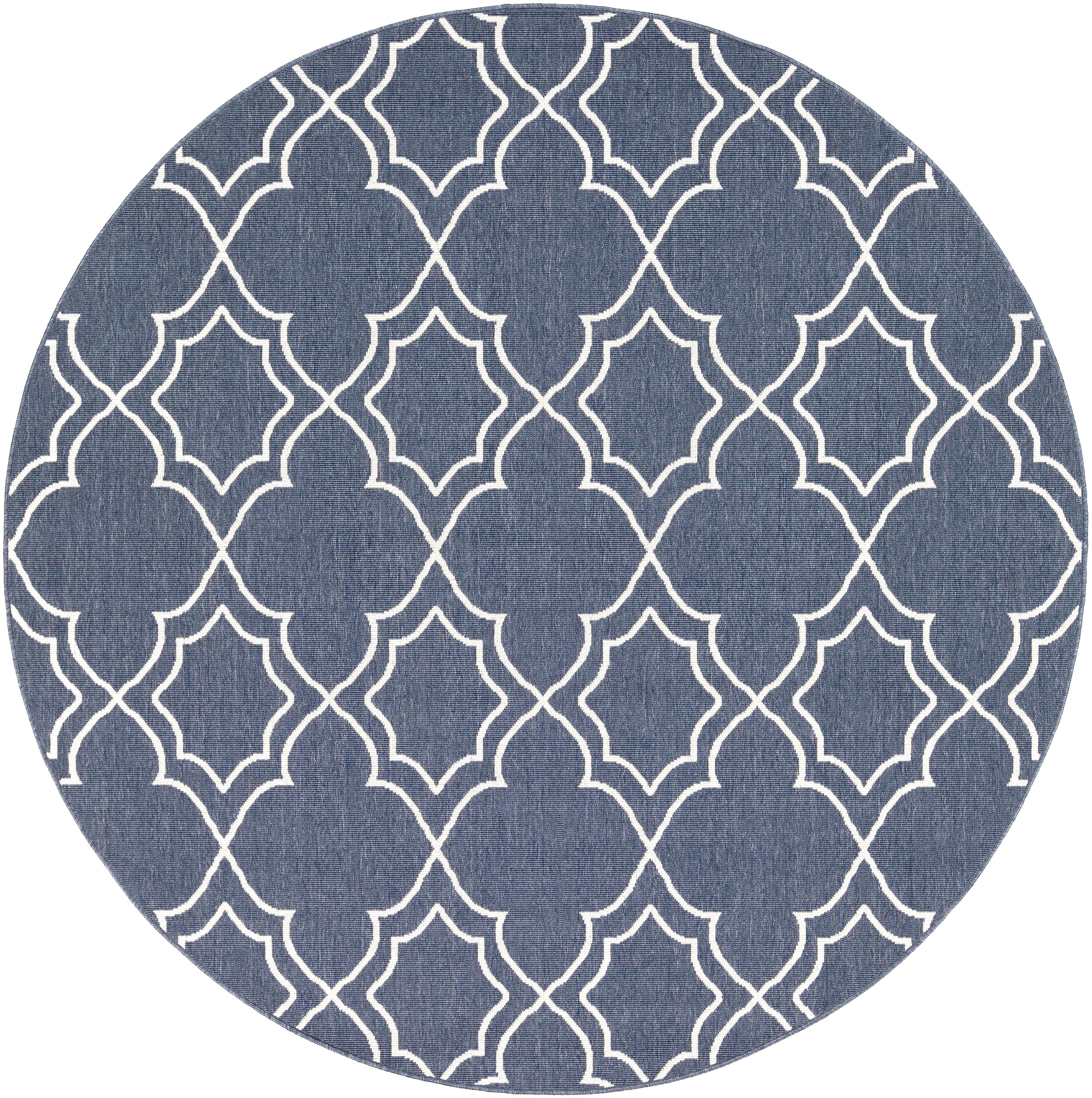 Surya Alfresco ALF-9650 7'3" Round Rug